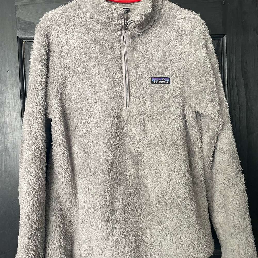 Patagonia Soft Gray Fleece Jacket